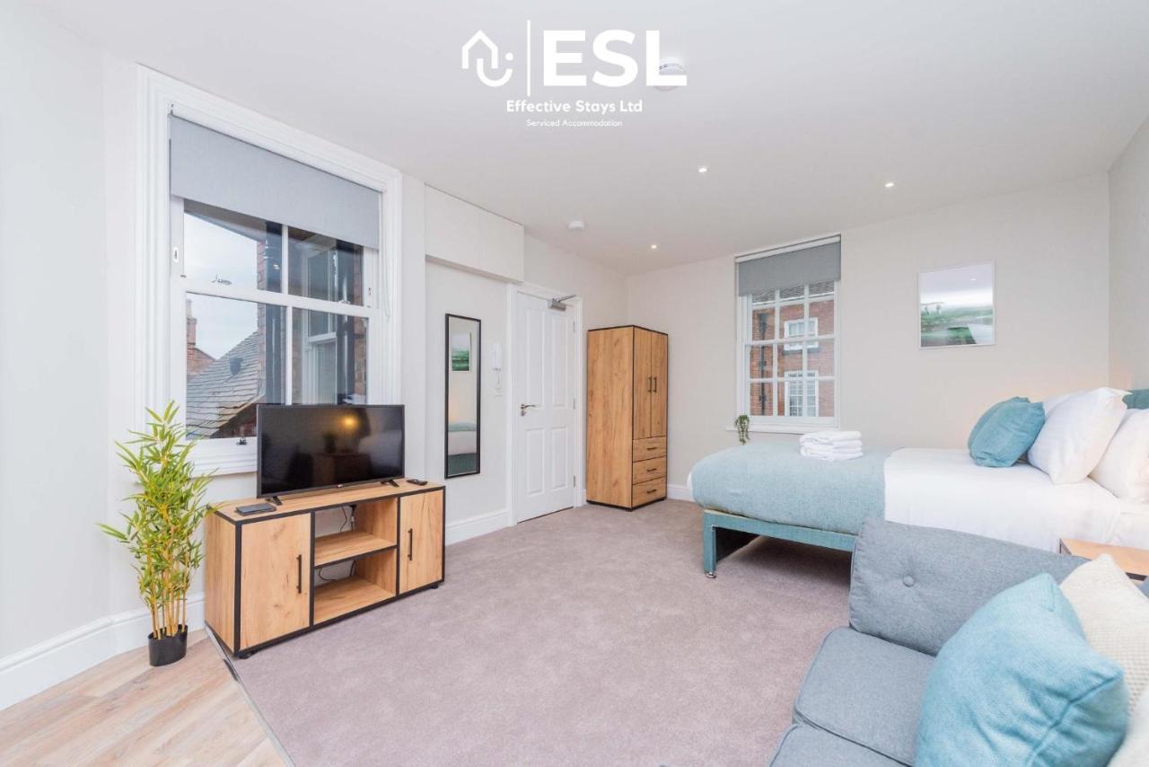 Studio 2, Second Floor Town Centre Apartment Shrewsbury Extérieur photo